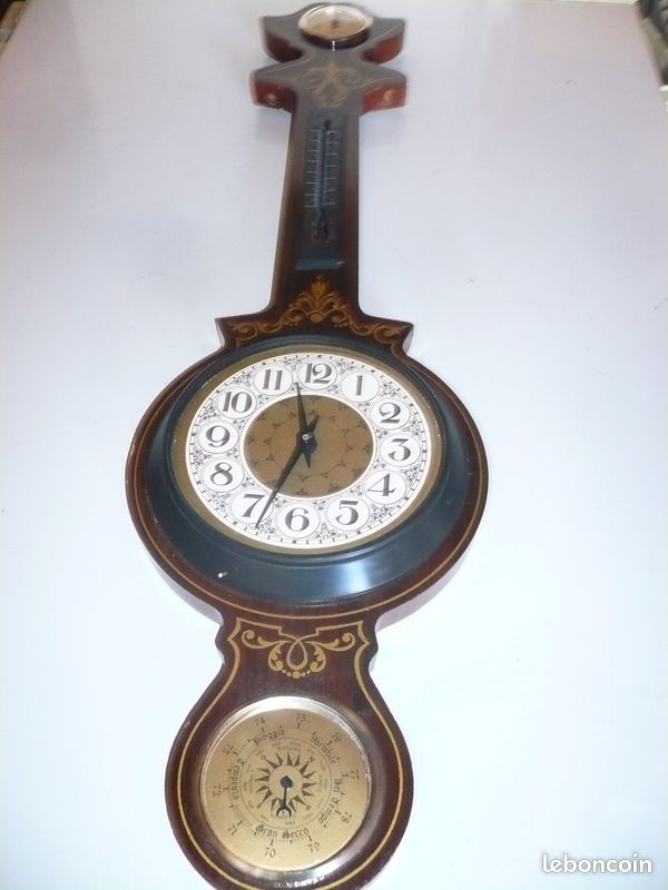 Horloge murale vintage à rénover (image 1)