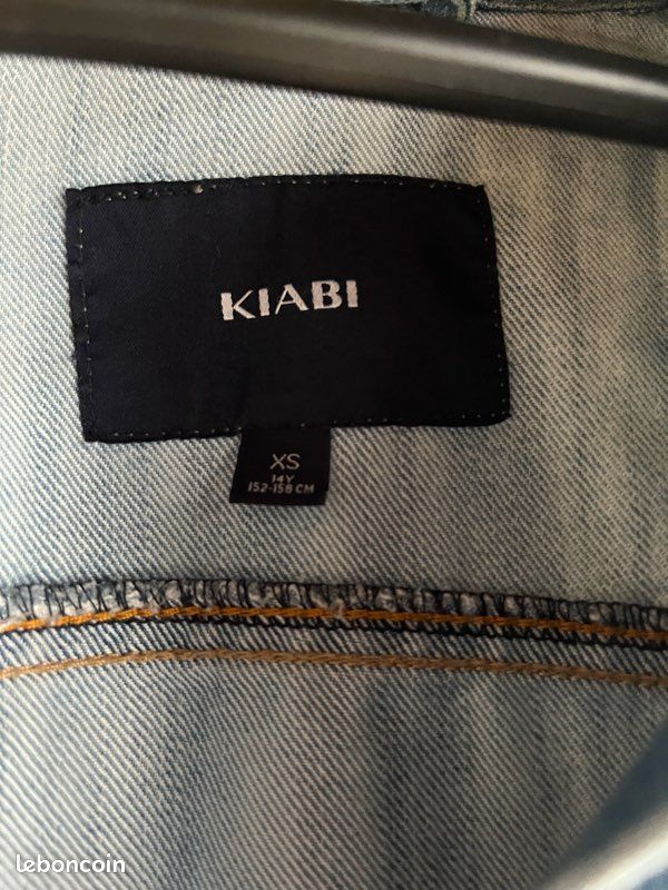 Veste en jean fille (image 4)