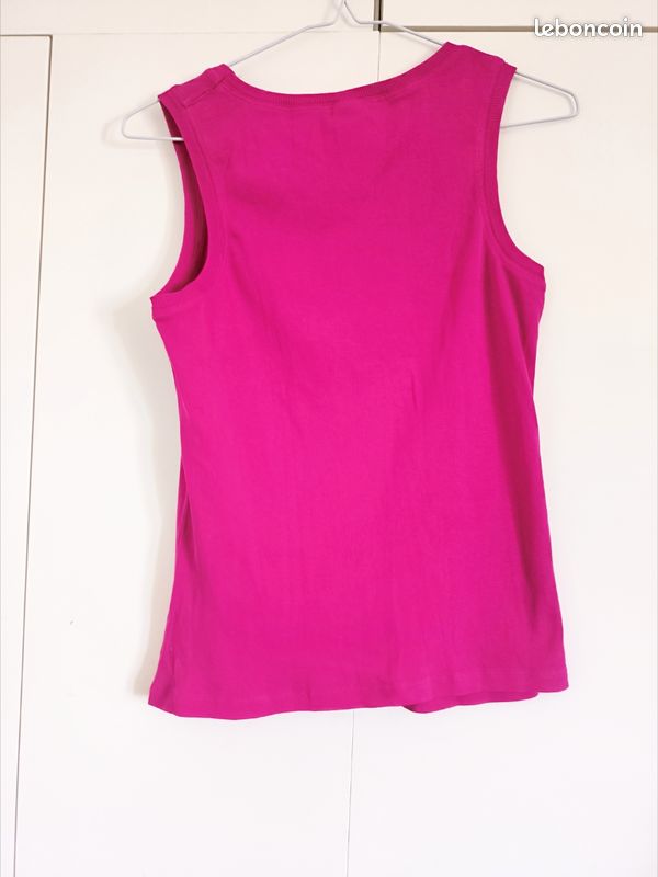 Débardeur rose camaïeu été (image 1)