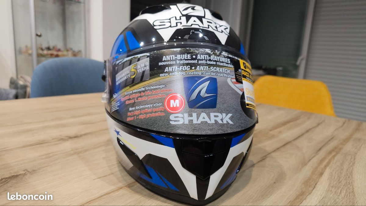 Casque SHARK Race-R Pro ASPY – Taille M 57/58 – NEUF – Facture + boîte (image 1)