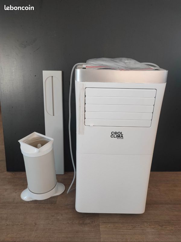 Climatiseur mobile réversible chaud/froid 9000BTU - 2.9KW avec télécommande et fonction Wifi