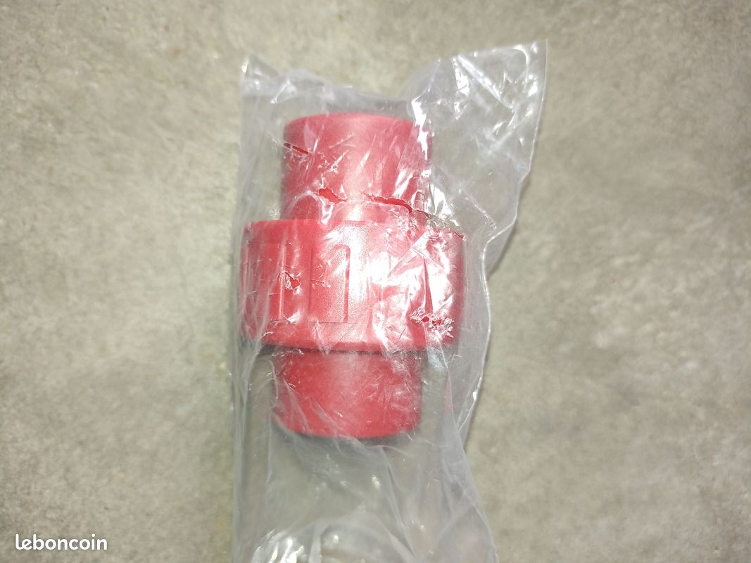 Lot de raccords union rouge pour tube diamètre 25mm (image 2)