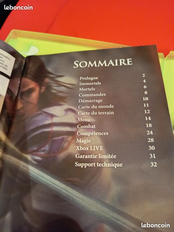 1334 - JEU MICROSOFT XBOX 360 - LOST ODYSSEY - PAL FRANÇAIS