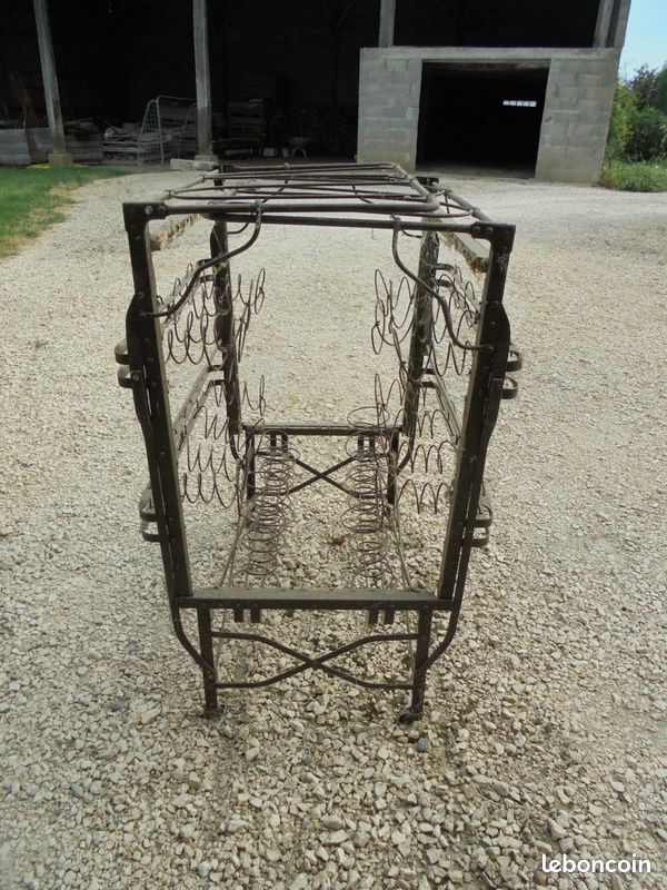 Lit pliant ancien 180x80cm (image 3)