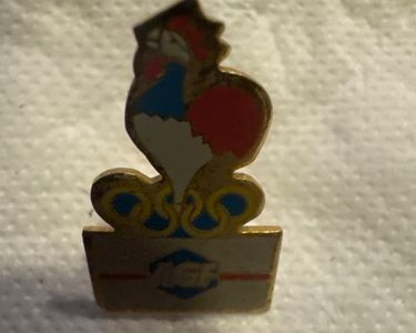Mascotte /peluche jeux olympique d'hiver albertville 1992