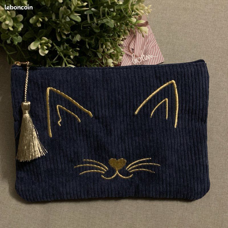 Pochette chat Bohm Paris (image 1)