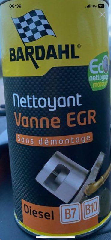 Nettoyant EGR diesel
