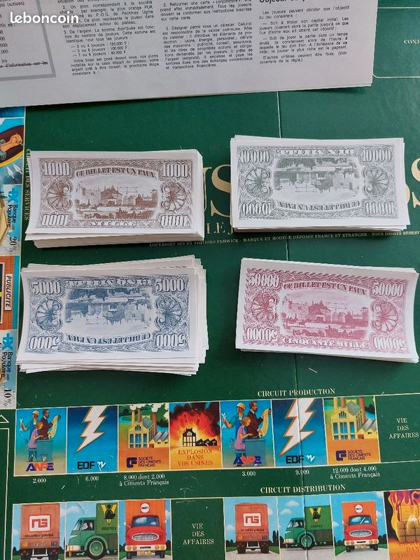 Jeu de société ancien : Business (image 12)