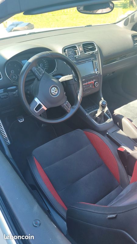 Golf VI Cabriolet 2.0 TDI 140 CH finition CARAT (image 3)