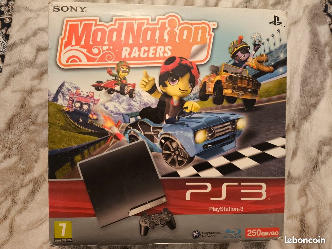 Console Sony PlayStation 3 PS3 Rouge - 500 Go - Neuve Sous Scellé