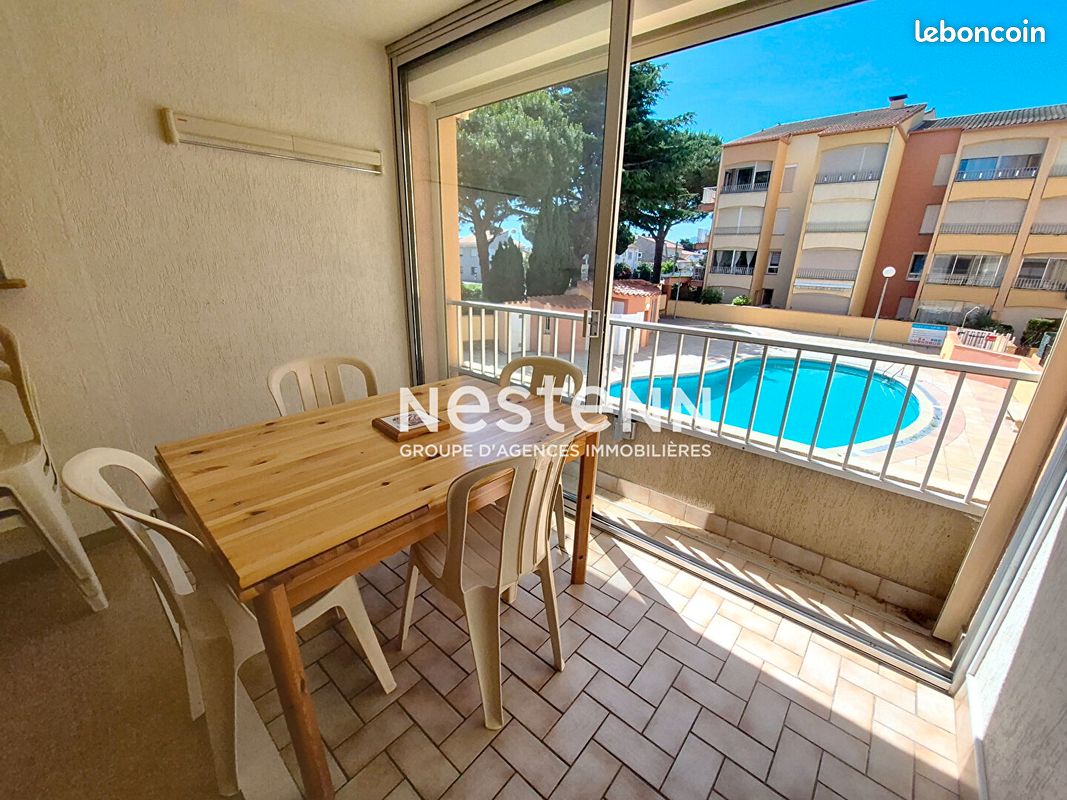 Appartement 1 pièce 23 m² · à Argelès-sur-Mer · 23 m² · 74 500 €
