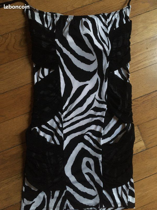Mini robe bustier (image 3)