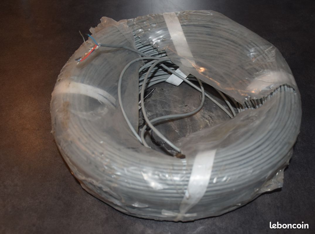 Couronne de Cable - 2 fils 4/10. Acome. Voiture Alarme etc.. (image 1)
