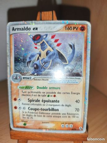 armaldo ex pokemon card Single POWER KEEPERS Armaldo ex is both Grass and Fighting type Armaldo Pokmon TCG Cards for