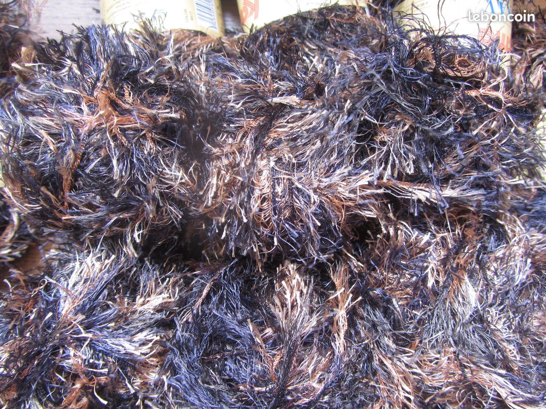 Lots de 10 pelotes de laine Katia Carnaval couleur multico 8417 (image 2)