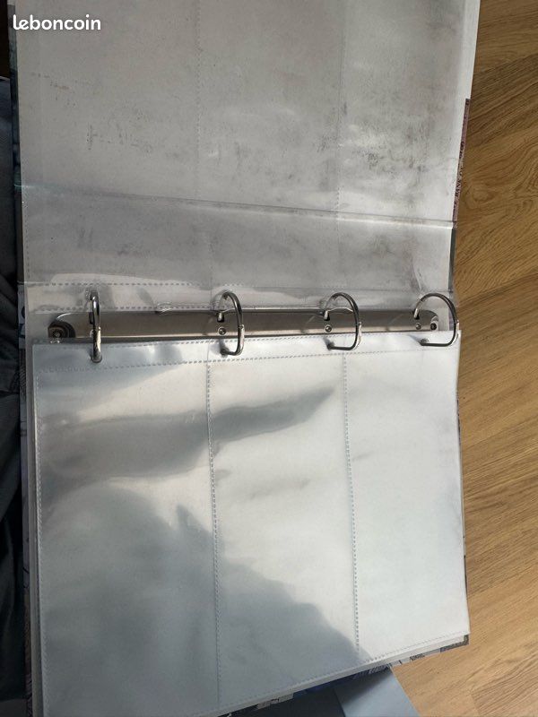 Classeur De Collection Pour Billets – 15 Pages, 15 Diviseurs, Capacité 35 Feuilles, Bleu