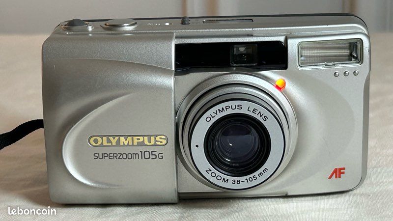 Olympus µ[mju:] Zoom 105 – Appareil Photo Compact Argentique 35mm avec Zoom 38-105 mm