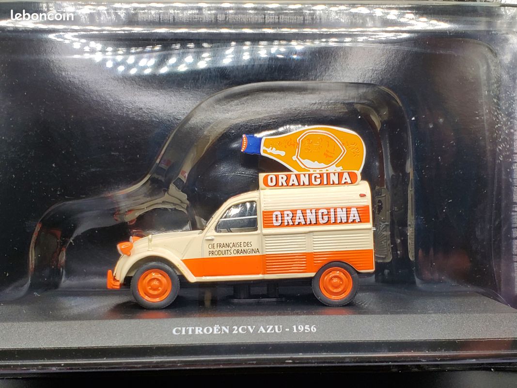 Modèle Réduit CITROËN 2CV AZU 1956 à L'échelle 1/43 - Marque Altaya - Neuf - Collection