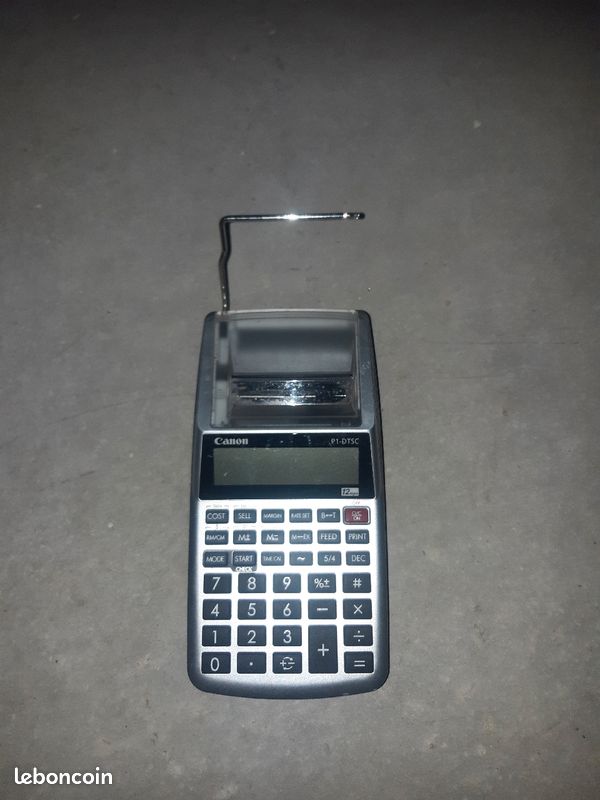 Calculatrice imprimante CANON, P1-DTSC (image 1)