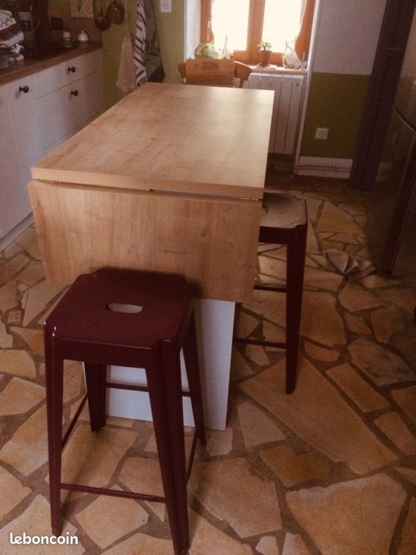 îlot avec ou sans 4 tabourets (image 2)
