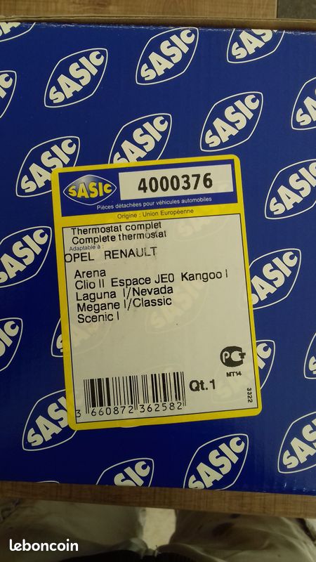 Thermostat complet Opel / Renault (image 1)