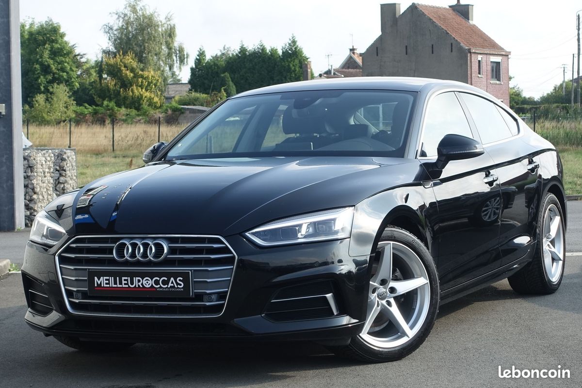 A5 Sportback 30 Tdi Mhev 46700kms 136ch S-Tronic 2020 Cuir Sport Chauffant/Virtual Cockpit/Gps pro Europe/Full LED/Carplay/1°main/Garantie 12 mois (image 1)