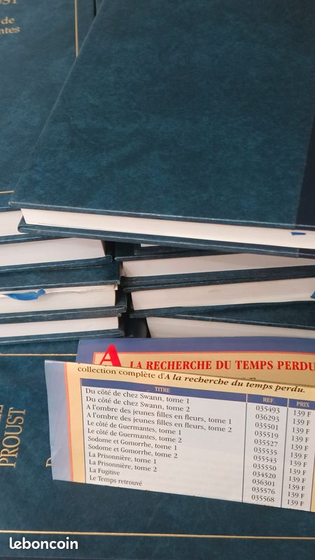 COLLECTION LIVRES Marcel PROUST (image 3)