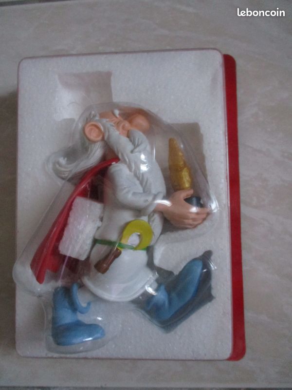 Figurine Astérix - Panoramix - Collection Hachette (La Grande Galerie) - Occasion