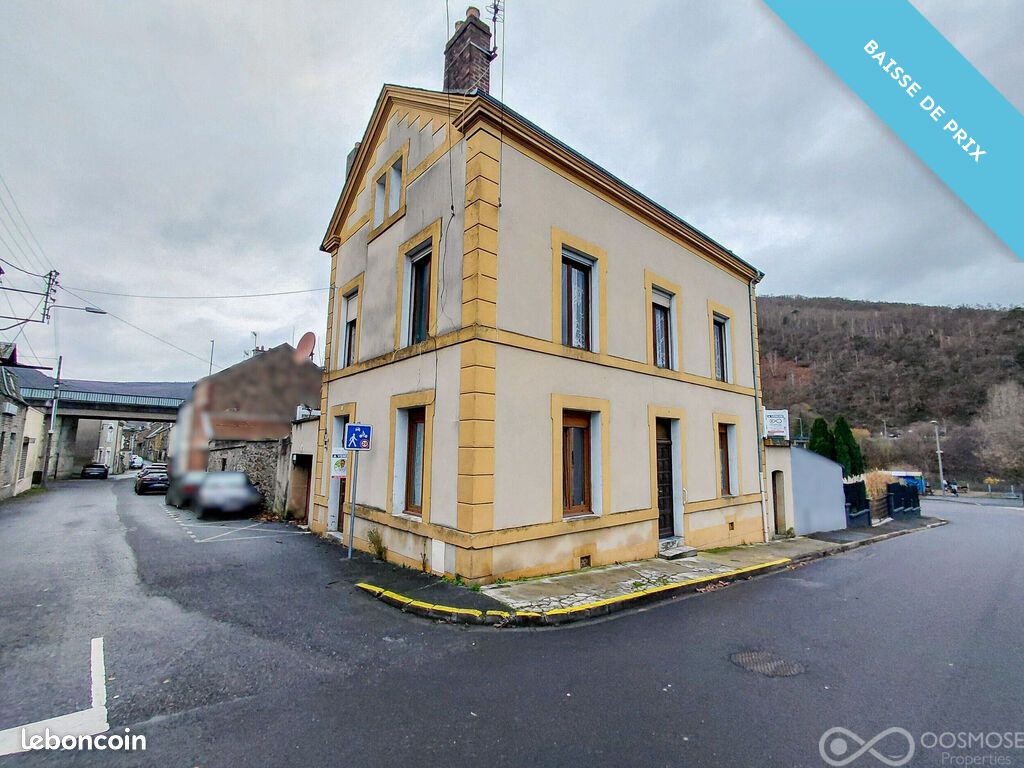 Maison 6 pièces 112 m² · à Revin · 112 m² · 75 000 €