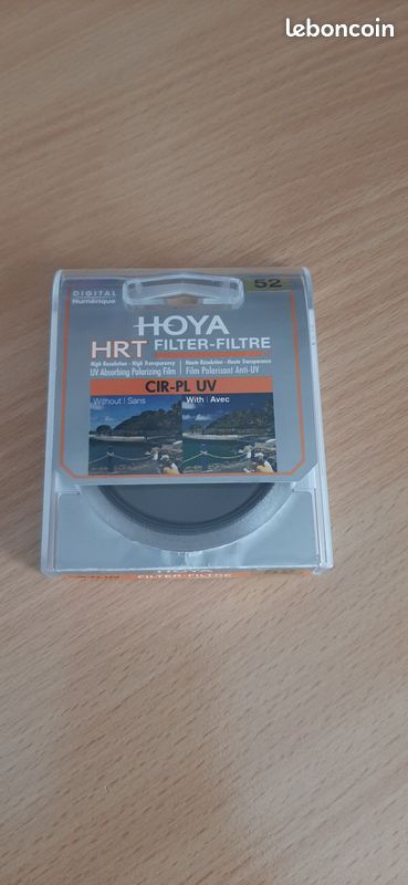 Filtre Polarisant Verre CPL 52mm pour Appareil Photo