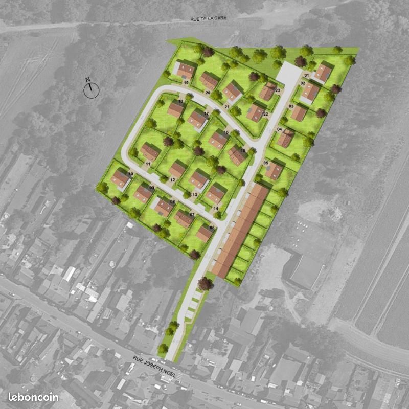 Terrain 468 m² · à Drocourt · 70 525 €