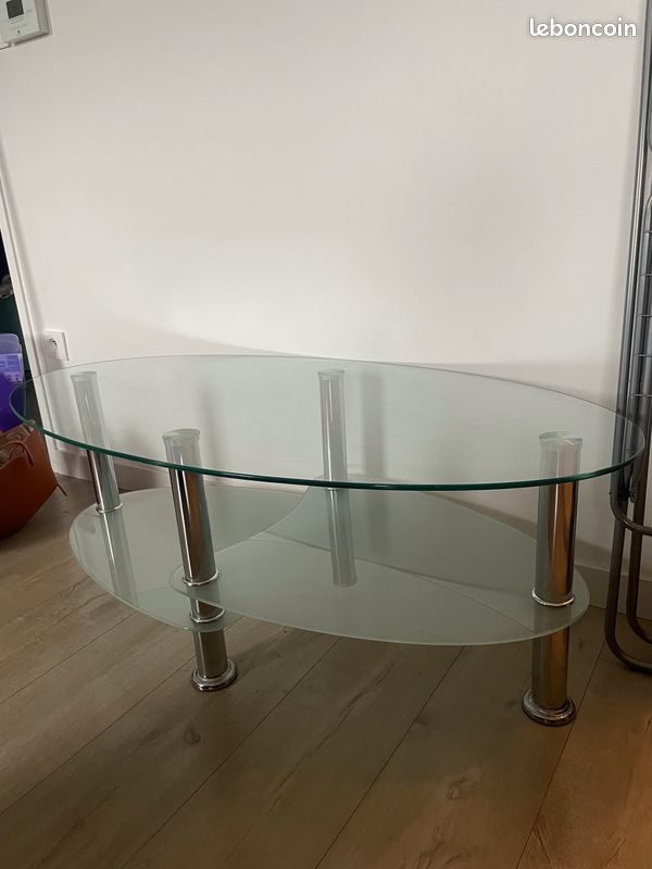 Table basse verre (image 1)