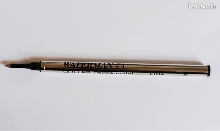 Stylo Roller Waterman Vintage Années 70/80, Neuf De Stock, Couleur Bleu Et Noir, Référence KA76