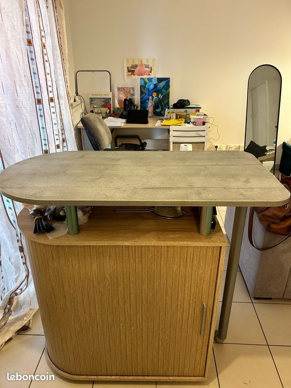 Meuble bar avec rangements (image 2)
