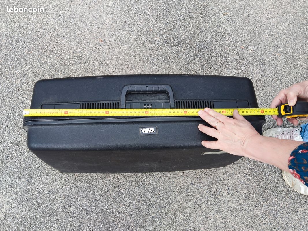 Grande valise plastique dur (image 7)