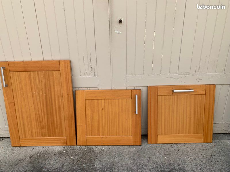 Portes bois meubles de cuisine (image 3)