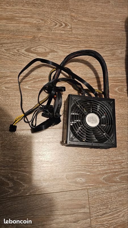 🟢 Alimentation PC 500W Semi-Modulaire — Cooler Master Silent Pro M500 (80 PLUS / Silencieuse) (image 1)