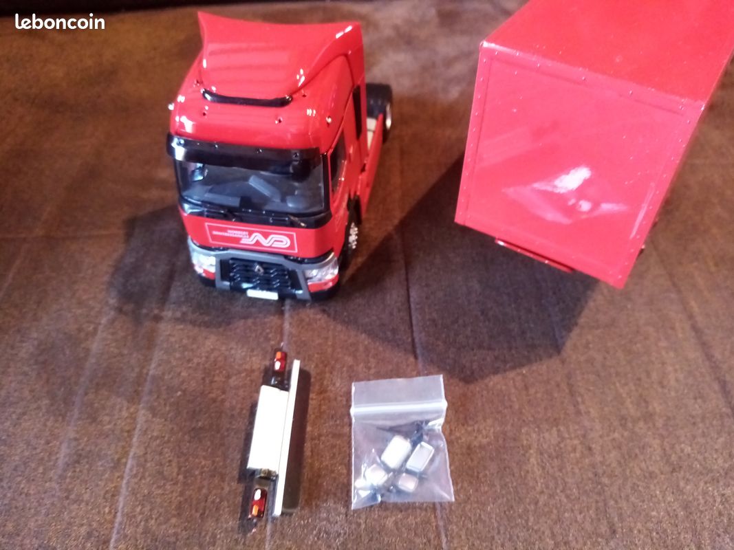 Camion Renault Eligor 1/87 Norbert Dentressangle - Modèle Réduit Occasion
