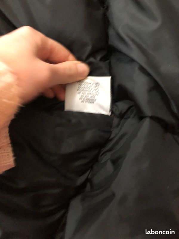 Doudoune rouge et noire homme XL (image 7)