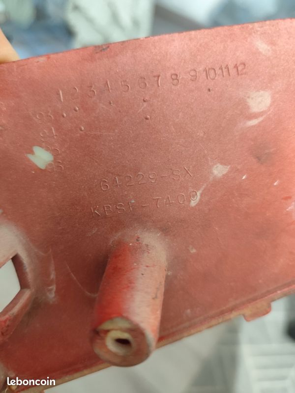 Cache intérieur tête de fourche HONDA NSR 125 jc22 nsr125 125nsr 1993/2001 (image 3)