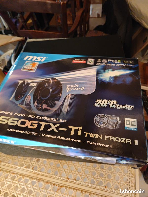 Carte graphique MSI GTX 560 ti twin frozr 2 (image 2)