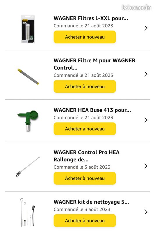 Wagner Pro CP250M + accessoires (image 2)
