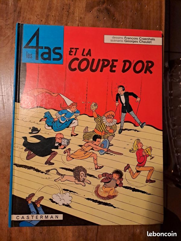 BDs occasion (Boule et Bill, Gaston Lagaffe, les 4 As, Wayne Shelton) (image 3)