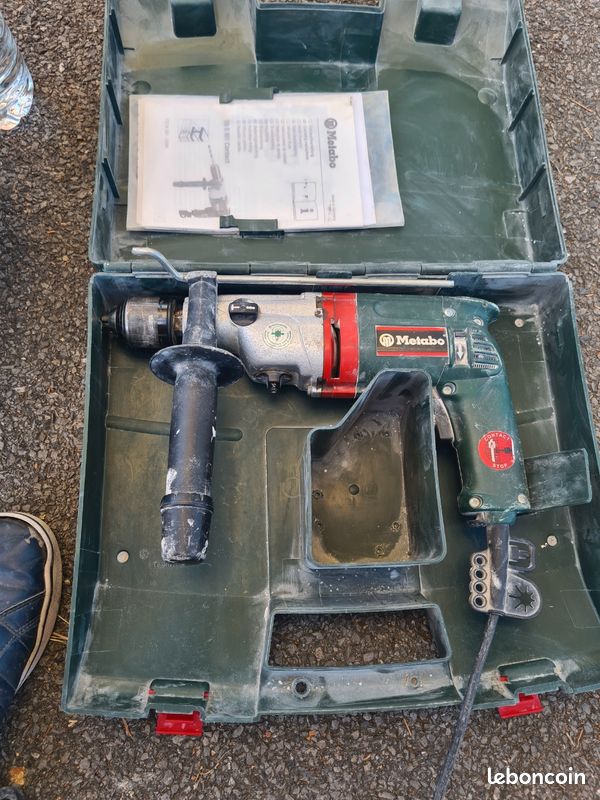 Perceuse à percussion perforateur Metabo (image 1)
