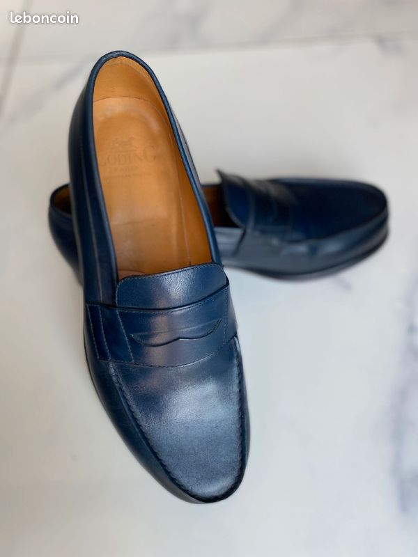 Mocassin Sulky bleu - Marque Loding (image 3)