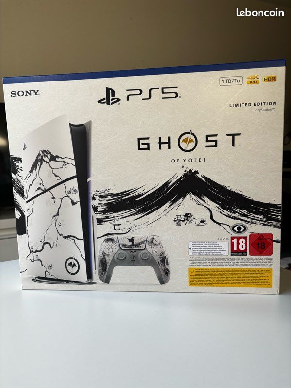 Sony PlayStation 5 Slim (PS5 Slim) Ghost of Yotei Gold Limited Edition au meilleur prix | Avril 2026