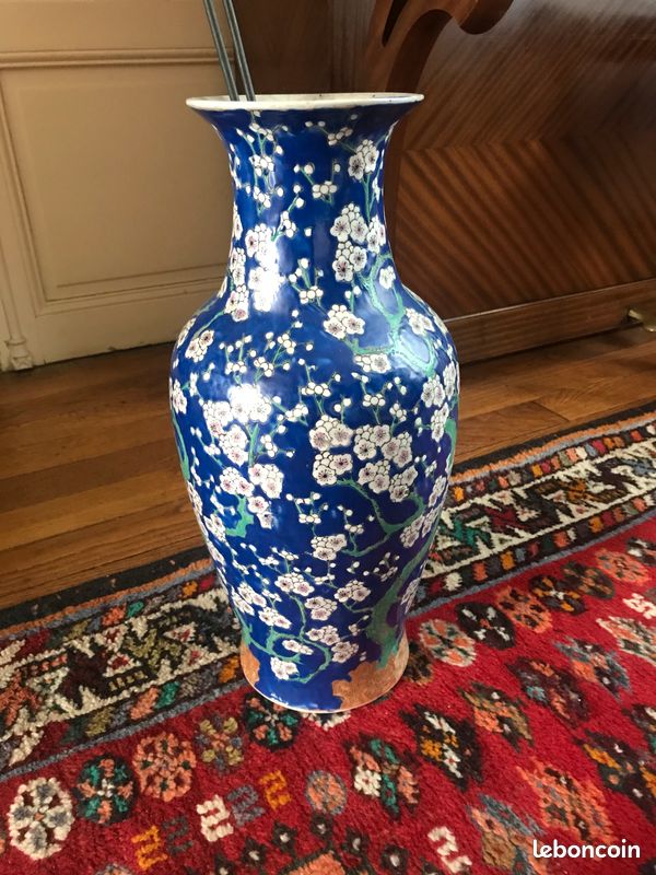 Vase bleu (image 1)