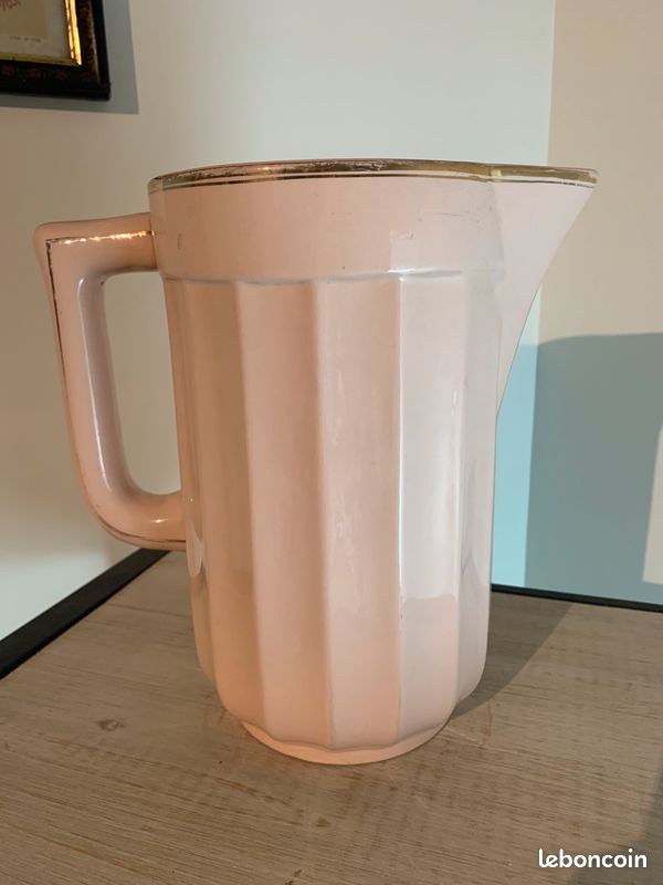 Ancien broc de toilette Digoin (image 1)