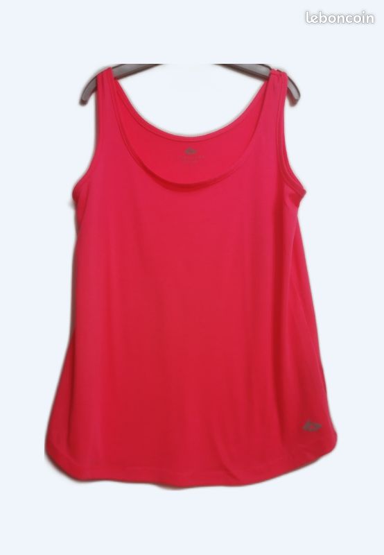 Débardeur femme rose fushia tS (image 1)