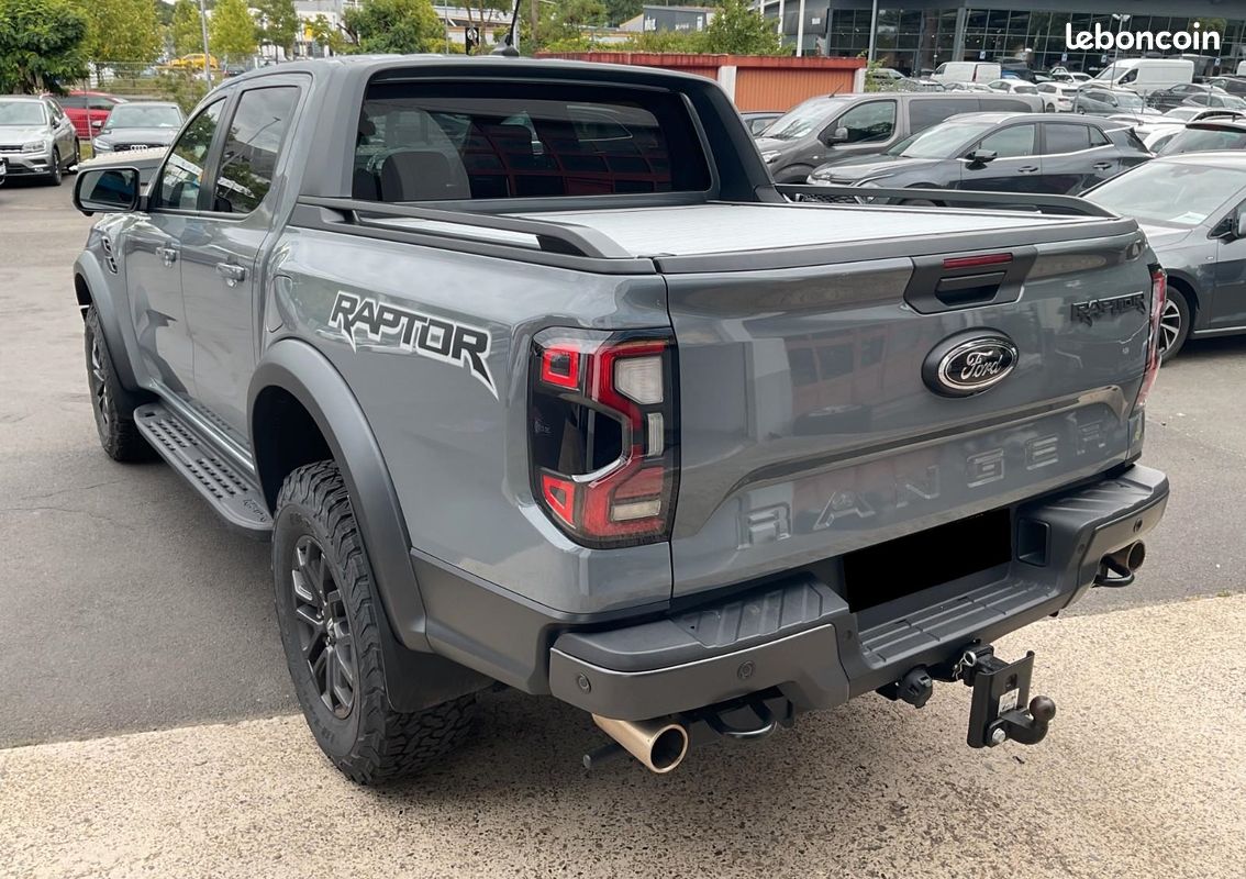 FORD Raptor 3.0 V6 292 ch EcoBoost BVA10 - B&O, Attelage - Pas de Malus - TVA Récupérable LOA Possible (image 2)